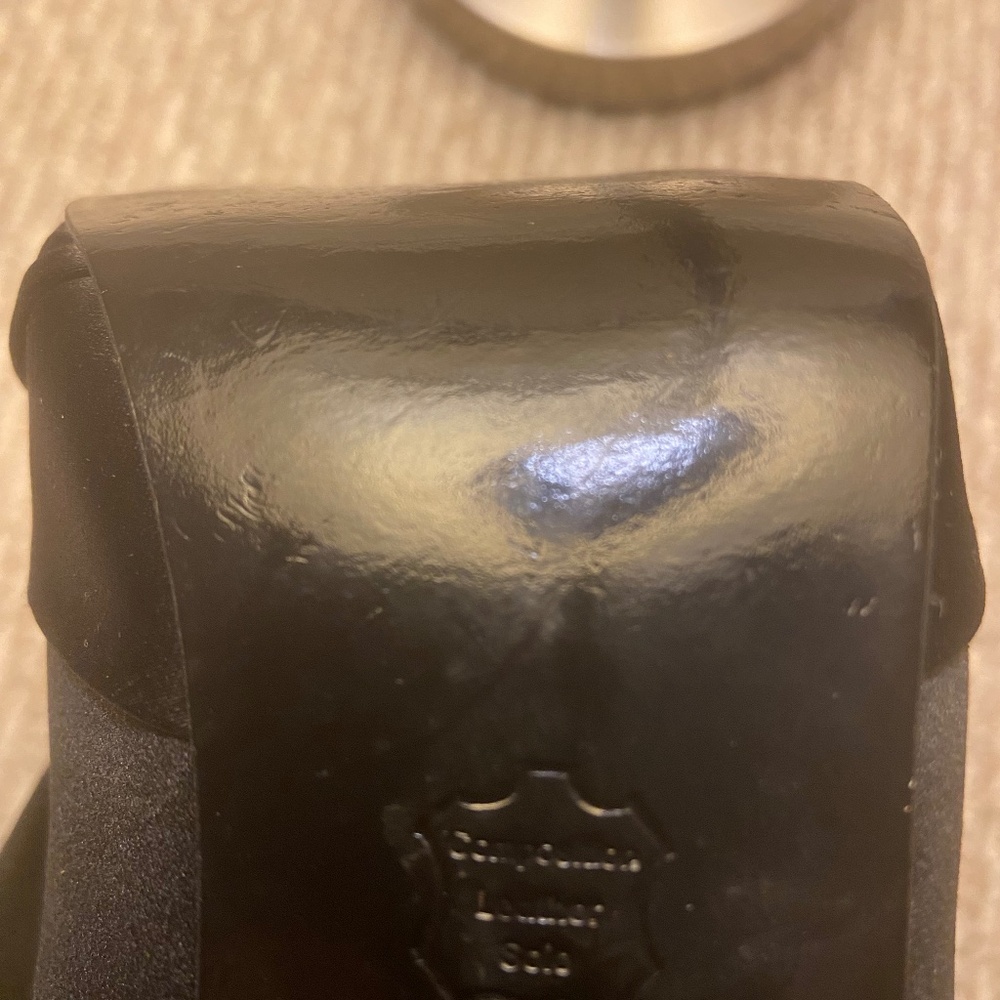 Black high heels size 10m US